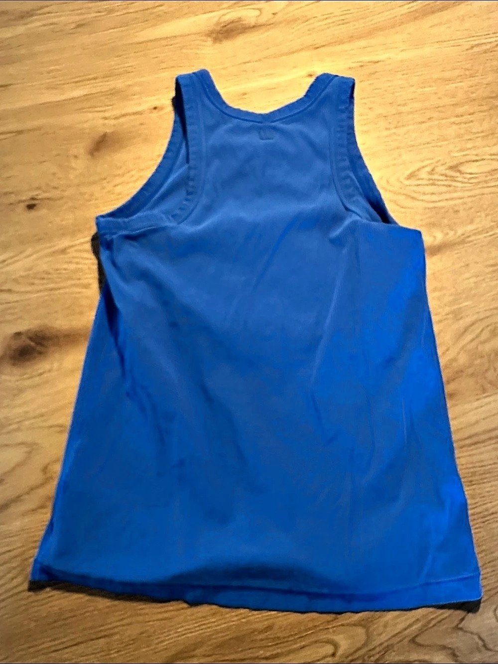 Wilson Blue Ribbed Tank Top - Picture 3 of 4